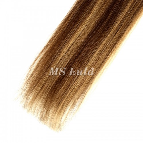 Straight #4/27 Highlight Virgin Human Hair 4x4 13x4 Transparent Lace Closure/Frontal | Human Hair Wig | Lace Front
